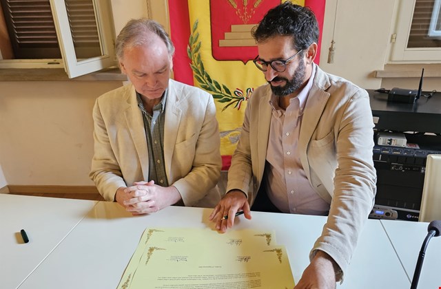 Cooperation agreement between Snorrastofa and an Italian medieval town