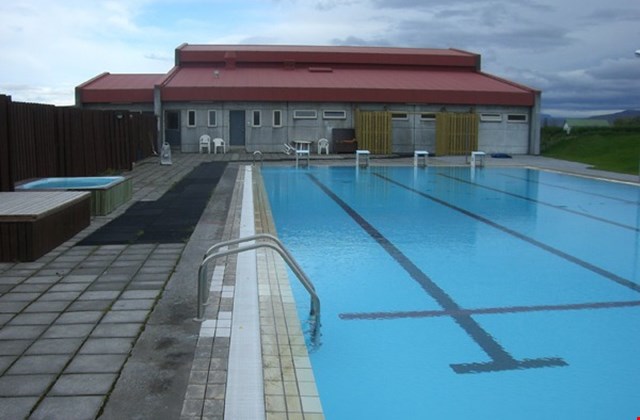 The Swimming pool at Kleppjárnsreykir