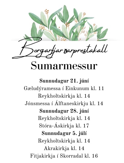 Sumarmessur