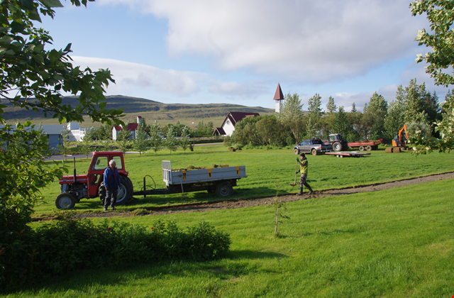 Haustframkvæmdir á Reykholtsstað