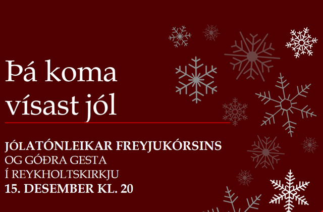 Þá koma vísast jól - jólatónleikar Freyjukórsins