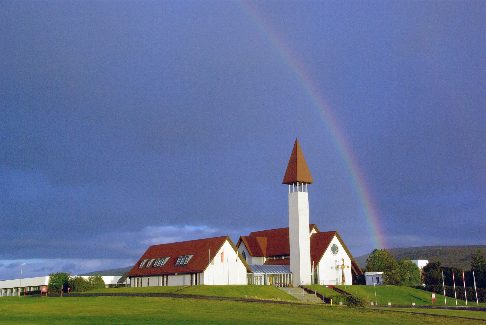 Gengið um sögustaðinn Reykholt