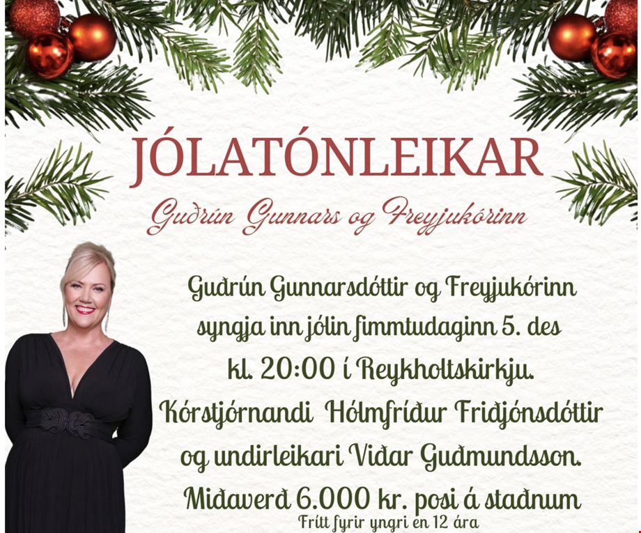 Christmas koncert in Reykholt church